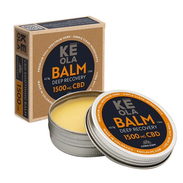 Soothing CBD Balm 1500mg - Citrus Scented