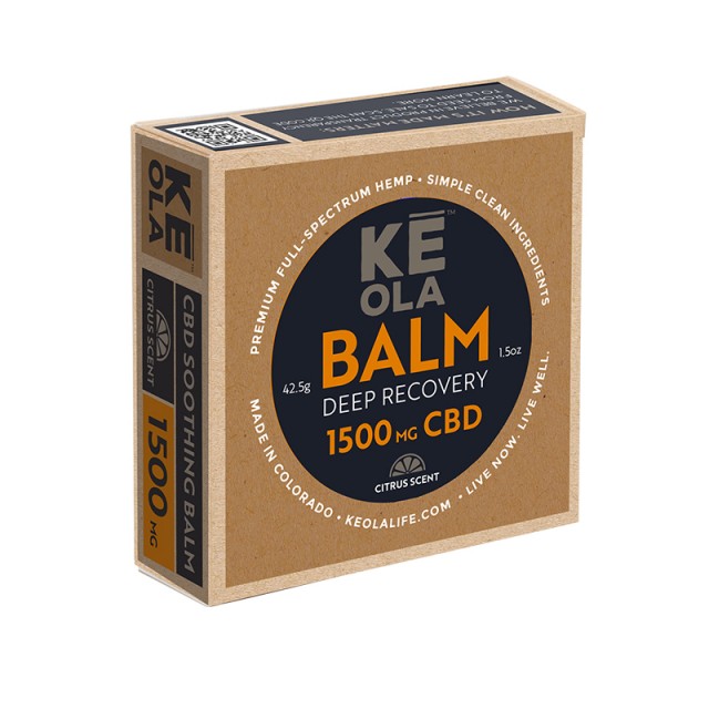Soothing CBD Balm 1500mg - Citrus Scented
